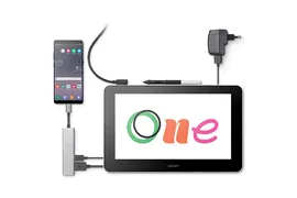 Графический планшет WACOM One (DTC133W0B)
