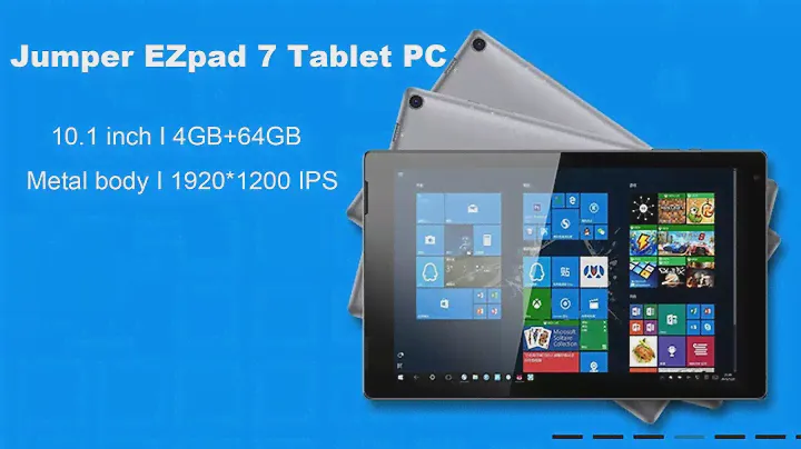 Jumper EZpad 7 Unboxing Video View