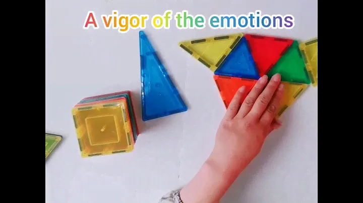 Magnetic Tiles by Yiwu Gangbo Toys -- What kind of modes you can made by the colorful pieces?