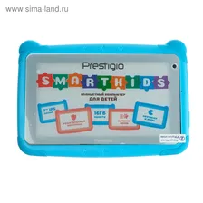 Планшет Prestigio Smartkids PMT3997, 7", 1024х600 IPS, 1.3 ГГц, 1Гб, 16Гб, WiFi, Android Go