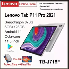 Lenovo Планшет TB-J716F6 ГБ/128 ГБ, серый Xiaoxin Pad Pro 2021