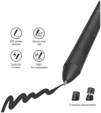 Parblo Графический планшет Parblo Ninos S USB Type-C черный графические планшеты