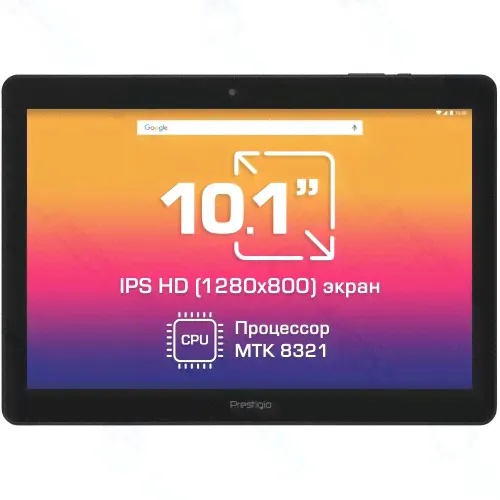 Планшет Prestigio Wize PMT3161 3G Black-0