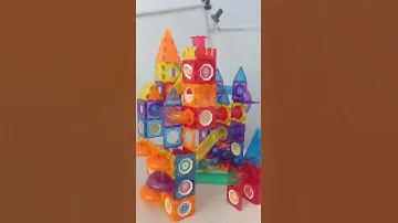 Magnetic Tiles Marble  Run Set  -- Yiwu Gangbo toys