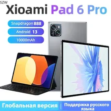 Планшет Mi Pad 6 Pro-10, 10.1" 12 ГБ/512 ГБ, черный, серый Планшет Mi pad 6 Pro android 13 Snapdragon 888 10,1-дюймовый планшет 12 ГБ 512 ГБ Русское меню + поддержка Google Play Высокопроизводительный