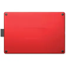 Графический планшет One by Wacom medium черный/красный (CTL-672-N)