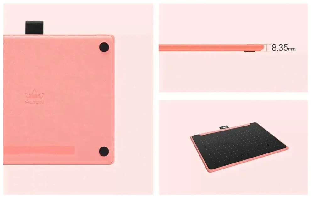 Huion Графический планшет Huion RTS-300 Pink графический планшет-3