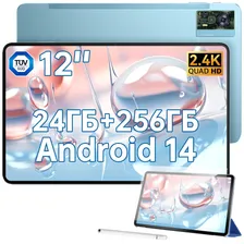 Oukitel Планшет OT5S, 12" 24 ГБ/256 ГБ, голубой