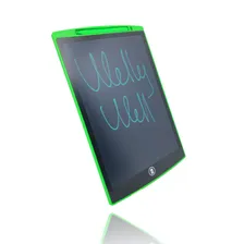 Графический планшет для рисования WellyWell с LCD экраном 12 зеленый, пластик