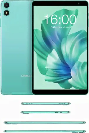 Планшет Teclast P85T Kids A523 (1.8) 8C RAM4Gb ROM64Gb 8" IPS 1280x800 Android 14 синий 2Mpix 0.3Mpix BT GPS WiFi Touch microSD 512Gb 5000mAh 5hr