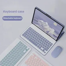 для Xiaomi Pad 5 Pro 12,4 "2022 Планшет Беспроводная Bluetooth Клавиатура Мышь для Xiaomi Pad 5 Pro 12,4 дюймов Мягкая Откидная Крышка-Подставка