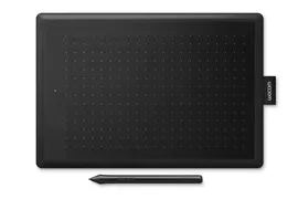 Графический планшет Wacom One CTL-672 USB черный/красный