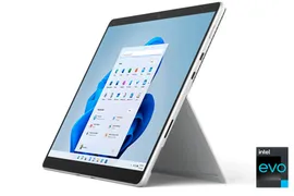 Планшет Microsoft Surface Pro 8 i5 8Gb 128Gb (Platinum) (Windows 11 Home)