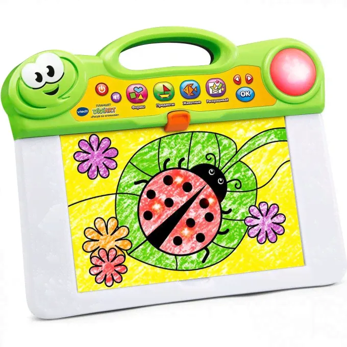 Планшет VTECH DIGIART «РИСУЙ ПО ОГОНЬКАМ» 80-163826-4