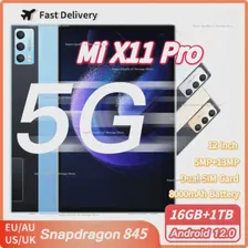 2023 Новая Оригинальная Глобальная версия X11 Pro Планшет Android 12 8000 мАч 12 Дюймовые Планшеты ПК Snapdragon 16 ГБ + 1 ТБ Wifi Tab 2560*1600 HD