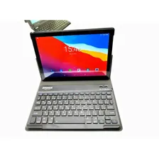 Планшет X19PRO 10.1 с чехлом-клавиатурой, Android 12, 8Gb+256Gb серый