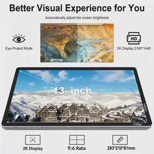 Планшет с большим экраном диагональю 13 дюймов, Android 12,0, 2160x1440, 2k, 10000 мАч (art.: 3920c1dd34bf4)