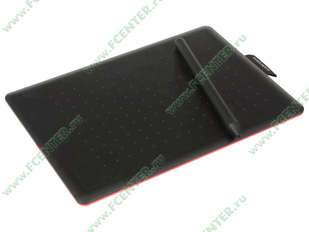 Графический планшет Wacom One Small (CTL-472) (черно-красный)-0